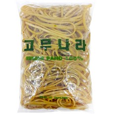 GOMUNARA 橡皮筋 1kg 200 x 5 毫米, 單色, 1個