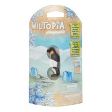 Playmobil 摩比人 Wiltopia 企鵝玩具組, 含企鵝，魚和冰塊, 8件裝, 1個