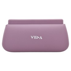 VIIDA Chubby系列 防水收納袋(L)，100%食品級矽膠材質，防油防水, 暮光紫, 1個