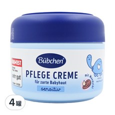 Bubchen 貝臣 Pflege Creme 雪花膏，適用於嬌嫩的嬰兒肌膚, 75ml, 4罐