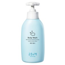 GOONGBE 宫中秘策 兒童沐浴乳, 弱酸性 不刺激眼睛肌膚 350毫升, 350ml, 1瓶