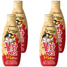 삼양 불닭마요 소스, 250g, 4개
