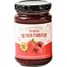 무화당 알룰로스 딸기라즈베리잼, 1개, 235g