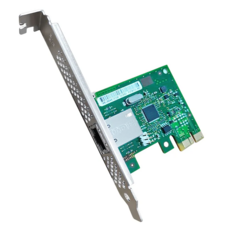 intel 英特爾 Gigabit 伺服器千兆網卡，I210AT 晶片，PCI-Express 介面，雙LED指示燈, I210, 1個