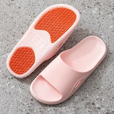 Well Life 悅生活 Best buy 一體成形吸盤式EVA止滑拖, 36-37, 粉紅色, 2雙