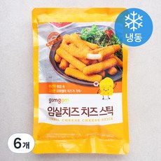 곰곰 임실치즈 치즈스틱 (냉동), 500g, 6개