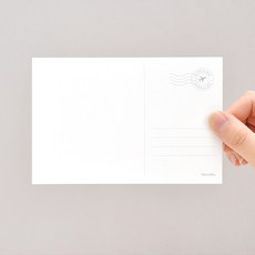 Monolike 空白明信片, 100個, 白色