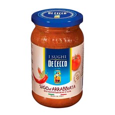 DE CECCO 得科 蕃茄香料義大利麵醬 辣味, 米其林三星主廚 Heinz Beck 特調配方, 400g, 1罐