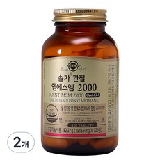 솔가 관절 엠에스엠 2000 182.27g, 2개