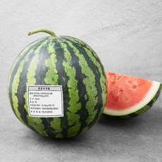 산지직송 수토마켓 당도선별 씨적은 수박, 7kg 미만, 1개