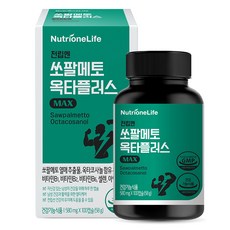 뉴트리원 전립엔 쏘팔메토 옥타플러스 MAX, 100정, 1개