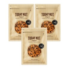 투데이넛 구운아몬드, 300g, 3개 300g, 3개