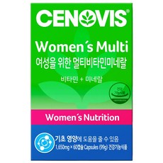 세노비스 여성용 멀티비타민미네랄, 60정, 1개 60정, 1개