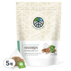 평창다원 타타리 메밀차 생분해 티백, 1.5g, 20개입, 5개
