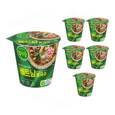 오뚜기 컵누들 베트남 쌀국수, 47g, 6개