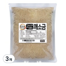복이네먹거리 고소한 참깨 100% 깨소금, 1kg, 3개