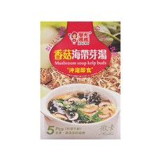譽方媽媽 香菇海帶芽湯, 精選優質海帶芽, 方便料理, 輕鬆上桌, 35g, 1盒