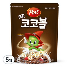 포스트 오곡 코코볼 시리얼, 570g, 5개