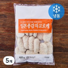 세미원 일본풍 감자고로케 (냉동), 600g, 5개