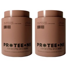 프로티원 단백질 쉐이크 초코맛, 490g, 2개 490g, 2개