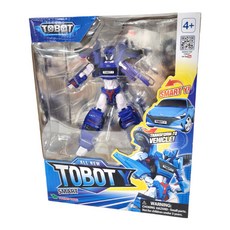 YOUNG TOYS 機器戰士 中型 NEW TOBOT Y 變形機器人玩具, 1盒
