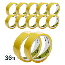 신흥테이프 문구 박스 테이프 24mm, 36개