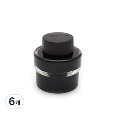 德國 LAMY 瓶裝墨水補充裝, 黑色, 6個