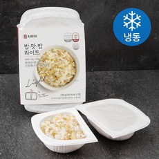 밥이야 밥맛밥라이트 귀리밥 (냉동), 200g, 3개