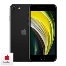Apple 2020 아이폰 SE 2세대 자급제, 블랙, AppleCare+포함, 128GB