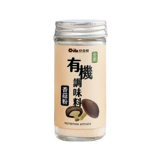 Chila 兒食樂 有機香菇粉, 全素調味料, 14g, 1罐