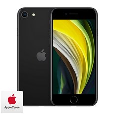 Apple 2020 아이폰 SE 2세대 자급제, 블랙, AppleCare+포함, 256GB