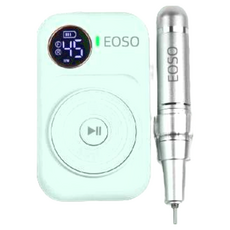 EOSO 磨甲機, 0-45000 RPM, 低噪音, 低震動, 薄荷綠, 1個