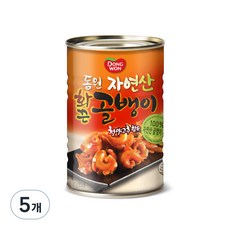 동원 화끈한 골뱅이 통조림, 400g, 5개