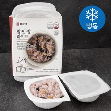 밥이야 0.5공기 밥맛밥라이트 알콩밥 (냉동), 200g, 3개