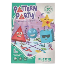 Flexiq 圖形派對 Pattern Party! 反應速度卡牌遊戲，適合5歲以上兒童, 1盒