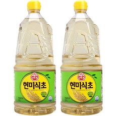 오뚜기 현미식초, 1.5L, 2개