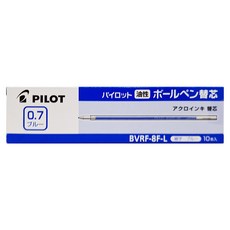 PILOT 百樂 輕油替芯 BVRF-8F-L 0.7 藍色 10入, 10支