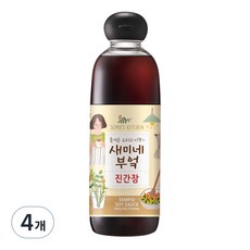 샘표 새미네부엌 진간장, 830ml, 4개