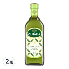 OLITALIA 奧利塔 精緻橄欖油, Extra Light 等級, 耐高溫低油煙, 1L, 2瓶