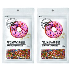 Q.one 彩色巧克力米, 130g, 2個