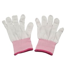嘉鴻牌 合手型棉紗手套 手套芯(白色) S碼 10雙/包 工作防護手套, 1包