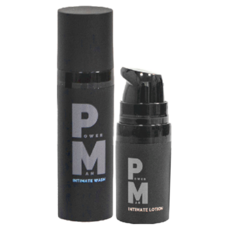 PLAY&JOY POWERMAN男性清養旅行組 私密清潔保養組 (私密養護液5ml + 清潔乳15ml), 1組