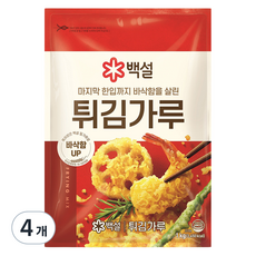 백설 튀김가루 1kg 4개 상품 이미지