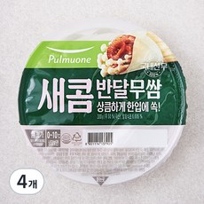 풀무원 새콤반달무쌈, 300g, 4개