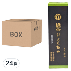翊 日式羊羹 回甘綠茶, 90g, 24條