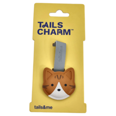tails&me 尾巴與我 皮掛帶專屬配件 虎斑, 動物友善皮革, 均碼, 咖棕色, 1個