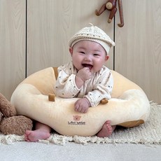 Lavi bebe 嬰兒雲軟椅墊, 淺褐色, 1個