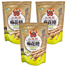 福味 小琉球麻花捲 椒鹽芥末口味 200g x 3包入, 3包