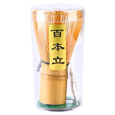 ORIGAMI Coffee 日式抹茶刷 百本立, 精緻竹筆 握感舒適, 1個