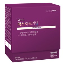 뉴트리코어 WCS 맥스 아르기닌, 1.14L, 1개 285ml, 4개